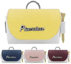 pink golf bag PU leather Golf Ball Pocket golf tees Pouch Ha