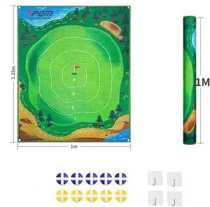 PGM DJD040 Indoor Mini Golf Suspended Dartboard Practice Ou