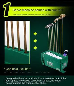 PGM Semi-automatic Golf Ball Machine ABS Material Automatic