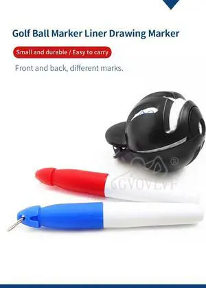 1set Golf Marker Hand Tools with pens Golfing Marker Tool Al