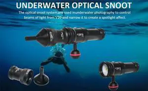 Nitescuba V20 Diving Led Video Light Glare 2000 Lumen Astigm Nitescuba V20 Diving Led Video Light Glare 2000 Lumen Astigm