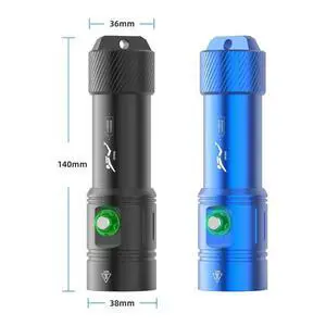 Professional Scuba Diving Flashlight L2 Super Bright 5000 Lu