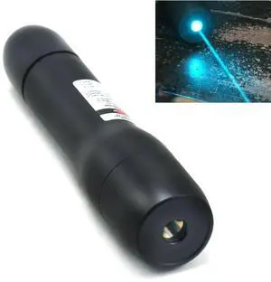 488nm Cyan-Blue Dot Ray Laser Pointer Waterproof Focusable H 488nm Cyan-Blue Dot Ray Laser Pointer Waterproof Focusable H