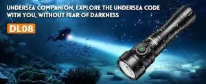 Wurkkos DL08 Powerful 3600lm Flashlight 21700 Rechargeable D