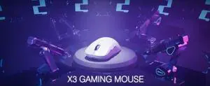 ATTA SHARK X3 Lightweight Wireless Gaming Mouse, 49g Tri-Mod