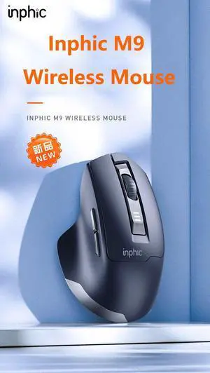 INPHIC M9 2.4G Wireless Mouse Rechargeable Silent Office Mou