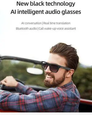 2025 E13PRO New Smart Glasses AI Translation Glasses Bluetoo
