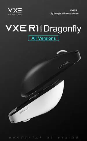 ATK VXE R1 Pro MAX Dragonfly R1 Bluetooth Gaming Mouse PAW33