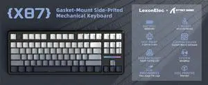 ATTA SHARK X87 Wireless Mechanical Gaming Keyboard, Tri-Mode
