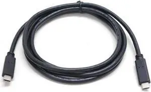 Genuine USB 3.1 Type-C Male to Male Gen1 5A CM-CM Cable for HP P/N L07087-001 6Ft Genuine USB 3.1 Type-C Male to Male Gen1 5A CM-CM Cable for HP P/N L07087-001 6Ft