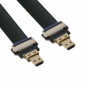CYFPV Micro HDMI Male to Micro HDMI Male Extension FPC Flat Cable 1080P for FPV HDTV Multicopter Aerial Photography CYFPV Micro HDMI Male to Micro HDMI Male Extension FPC Flat Cable 1080P for FPV HDTV Multicopter Aerial Photography