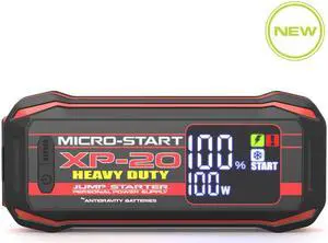 Antigravity XP-20-HD HEAVY DUTY Truck Jump Starter, MICRO-START Lithium Battery Portable Power Supply