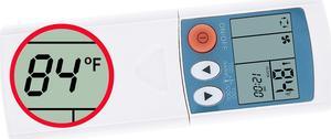 New Remote Control for Mitsubishi Air Conditioner W001cp R61y23304 Display in Fahrenheit