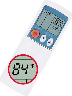 Remote Control for Mitsubishi Pla-A36ba4 Pla-A42ba4 Par-Fa32ma Par-Fl32ma-E Pla-A18ba Par-Sa9fa Pla-A36ba4 Par-Fl32ma-E Ac Display in Fahrenheit