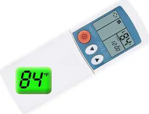 Replacement for Air Conditioner Remote Control for Mitsubishi Mp04b Mp04a Mp2b Air Conditioner Display in Fahrenheit
