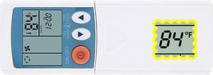 Remote Control for Mitsubishi Slz-A09ar Slz-A12ar Slz-A18ar Slz-A09ra.Th Msz-Hc35vab Slz-A12ra.Th Slz-A18ra.Th Air Conditioner Display in Fahrenheit