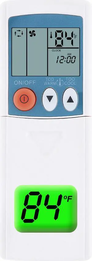 for Mitsubishi Air Conditioner Remote Control Msz-Ge09na Msz-Ge12na Msz-Ge15na Msz-Ge18na Msz-Ge24na Msy-Ge09na Display in Fahrenheit