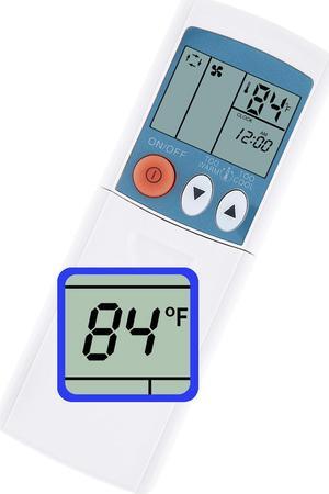 Replacement Ac A/C Remote Control Rkx502a001 for Mitsubishi Air Conditioning Rkx502a001g Rkx502a001c Rkx502a001b Rkx502a001 Display in Fahrenheit