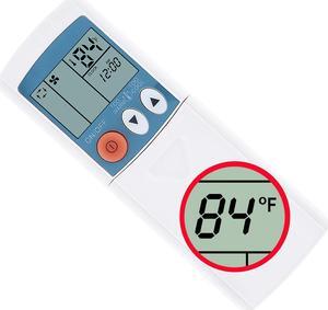 Conditioner Air Conditioning Remote Control for Mitsubishi Rya502a006d Rya502a006f Rks502a503 Display in Fahrenheit
