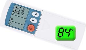 Ac Remote Control for W001cp R61y23304 Mitsubishi Remote Control Display in Fahrenheit