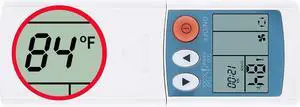 New Air Conditioner Remote Control Suitable for Mitsubishi Rkt502a420 Air Conditioner Display in Fahrenheit