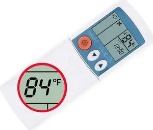 Air Conditioner Remote Control M285 for Mitsubishi Rnk502a010b/C/D/F/G/H/L Srk325henf Srk258henf Srk285cenf Display in Fahrenheit