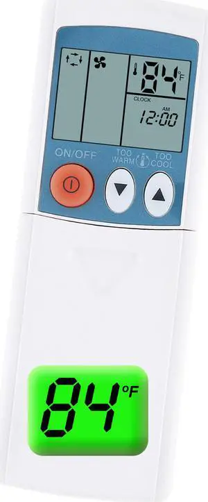 Replacement New Air Conditioner Remote Control for Mitsubishi Rkk502a101g Rkk502a101d Rkk502a101f Remote Control  Display in Fahrenheit