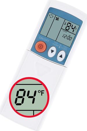 Replace Air Conditioner for Mitsubishi Km09a Km09d Km09e Remote Control Kd06es Display in Fahrenheit