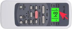 Replacement Remote Control for Thermocore AC Air Conditioner Remote Control T323S-H109-E T322S-H112 T4E17S-H212 T323S-H109 T1-OS209-EW T3-OS218-EC T318S-H236-ED T3C18S-H236-C T322S-H212-C T316S-H236