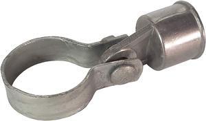 Chain Link Rail End Assembly (1-7/8" Centre Brace Band and 1-1/4" Fence Rail End Cup)