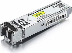 10Gtek 1.25G SFP 1000Base-SX Multimode LC Fiber Transceiver Module, 850nm MMF, 550m, for Cisco GLC-SX-MMD, GLC-SX-MM, SFP-GE-S, Meraki, Fortinet, Ubiquiti UniFi, Mikrotik, Fortinet, TP-Link, Netgear