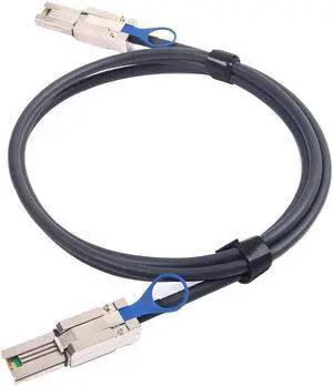 10Gtek 6G External Mini SAS SFF-8088 to SFF-8088 Cable, 100-Ohm, 1-m(3.3ft)