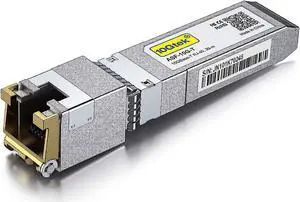 10Gtek 10G SFP+ RJ45 Copper Module, 10G-T Transceiver, Compatible with Cisco SFP-10G-T-S, Ubiquiti UniFi UF-RJ45-10G, Fortinet, Netgear, D-Link, Supermicro and More, CAT.6a, up to 30 meters