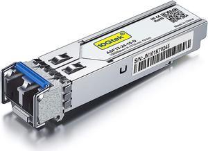 10Gtek 1.25G SFP Transceiver 1000Base-LX, 1310nm SMF, up to 10 km, Compatible with Ubiquiti UniFi UF-SM-1G