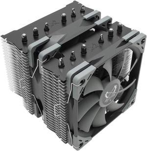 Scythe Fuma 2 CPU Air Cooler, Intel LGA1151, AMD AM4/Ryzen, 120mm Dual Towers, Black Top Cover