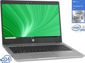 HP ProBook 440 G7 Notebook 14 IPS FHD Display Intel Core i510210U Upto 42GHz 8GB RAM 256GB NVMe SSD HDMI DisplayPort via USBC Card Reader WiFi Bluetooth Windows 10 Pro 8WC35UT