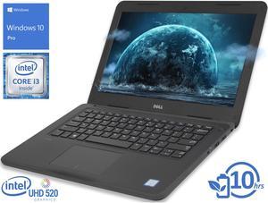 Dell Latitude 3380 Notebook, 13.3" HD Display, Intel Core i3-6006U 2.00GHz, 8GB RAM, 128GB SSD, HDMI, Card Reader, Wi-Fi, Bluetooth, Windows 10 Pro