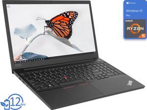 Lenovo ThinkPad E15 Notebook, 15.6" FHD Display, AMD Ryzen 5 4500U Upto 4.0GHz, 8GB RAM, 256GB NVMe SSD, HDMI, DIsplayPort via USB-C, Card Reader, Wi-Fi, Bluetooth, Windows 10 Pro (20T80005US)