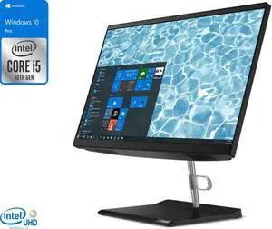 Lenovo V30a All-in-One, 21.5" FHD Display, Intel Core i5-10210U Upto 4.2GHz, 16GB RAM, 512GB NVMe SSD, HDMI, Card Reader, Wi-Fi, Bluetooth, Windows 10 Pro