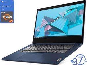 Lenovo IdeaPad 3 Notebook, 14" FHD Display, AMD Ryzen 5 3500U Upto 3.7GHz, 12GB RAM, 512GB NVMe SSD, Vega 8, HDMI, Card Reader, Wi-Fi, Bluetooth, Windows 10 Pro