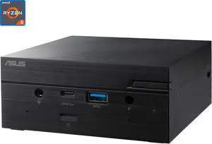 ASUS PN50 Mini PC, AMD Ryzen 5 4500U Upto 4.0GHz, 8GB RAM, 512GB NVMe SSD, HDMI, DisplayPort, Card Reader, Wi-Fi, Bluetooth, Windows 10 Pro