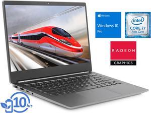 Lenovo ThinkBook 14s Notebook, 14" FHD Display, Intel Core i7-8565U Upto 4.6GHz, 8GB RAM, 512GB NVMe SSD, AMD Radeon 540X, HDMI, Wi-Fi, Bluetooth, Windows 10 Pro