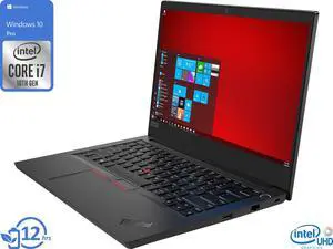 Lenovo thinkPad L14 Notebook, 14" IPS FHD Display, Intel Core i7-10510U Upto 4.9GHz, 16GB RAM, 512GB NVMe SSD, HDMI, Card Reader, Wi-Fi, Bluetooth, Windows 10 Pro