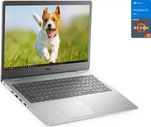 Dell Inspiron 3505 Notebook, 15.6" FHD Display, AMD Ryzen 5 3450U Upto 3.5GHz, 8GB RAM, 512GB NVMe SSD, Vega 8, HDMI, Card Reader, Wi-Fi, Bluetooth, Windows 10 Pro