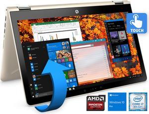 HP Pavilion x360 2-in-1 Notebook, 15.6" IPS FHD Touchscreen, Intel Quad-Core i7-8550U Upto 4.0GHz, 8GB RAM, 256GB SSD, AMD Radeon 530, HDMI, Card Reader, Backlit Keyboard, Wi-Fi, BT, Windows 10 Pro HP Pavilion x360 2-in-1 Notebook, 15.6" IPS FHD Touchscreen, Intel Quad-Core i7-8550U Upto 4.0GHz, 8GB RAM, 256GB SSD, AMD Radeon 530, HDMI, Card Reader, Backlit Keyboard, Wi-Fi, BT, Windows 10 Pro