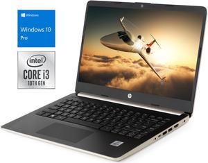 HP 14 Notebook, 14" HD Display, Intel Core i3-1005G1 Upto 3.4GHz, 16GB RAM, 512GB SSD, HDMI, Card Reader, Wi-Fi, Bluetooth, Windows 10 Pro