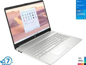 HP 15 Laptop, 15.6" IPS FHD Display, Intel Core i5-1135G7 Upto 4.2GHz, 16GB RAM, 512GB NVMe SSD, HDMI, Card Reader, Wi-Fi, Bluetooth, Windows 11 Pro S