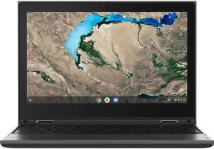Lenovo 300e Chromebook, 11.6" IPS HD Touch Display, AMD A4-9120C Upto 2.4GHz, 4GB RAM, 32GB eMMC, DisplayPort via USB-C, Card Reader, Wi-Fi, Bluetooth, Chrome OS (82CE0000US)