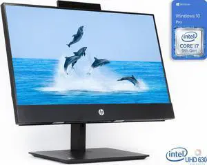 HP ProOne 600 G5 All-in-One, 21.5" FHD Display, Intel Core i7-9700 Upto 4.7GHz, 16GB RAM, 512GB NVMe SSD, HDMI, DisplayPort, Wi-Fi, Bluetooth, Windows 10 Pro