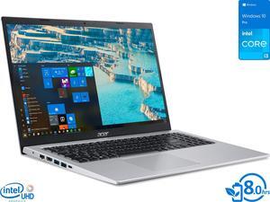 Acer Aspire 5 Laptop, 15.6" FHD Display, Intel Core i3-1115G4 Upto 4.1GHz, 12GB RAM, 512GB NVMe SSD, HDMI, Wi-Fi, Bluetooth, Windows 10 Pro S